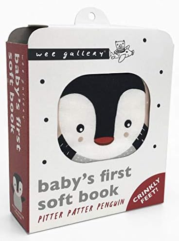 Pitter Patter Penguin (2020 Edition): Baby's First Soft Book (Wee Gallery Cloth Books)