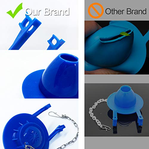 Toilet Flapper Replacement 2 inch (2 Pack) Universal for American