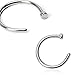 WildKlass Nose Hoop 316L Surgical Steel (Sold by Piece)
