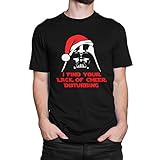STAR WARS DARTH VADER CHRISTMAS Men's PRINT HAUS T-shirt