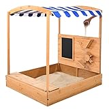 Jugader Wooden Sandbox with