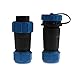 Ideapro Pair Waterproof Aviation Cable Connector + Socket SP21-4 4 Pin IP68