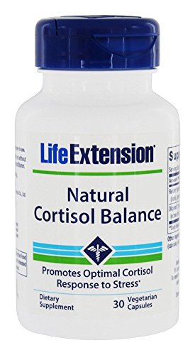 Life Extension Natural Cortisol Balance 30 Vegetarian Capsules, 0.104 Pound Life Extension Natural Cortisol Balance 30 Vegetarian Capsules, 0.104 Pound