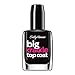 Sally Hansen Treatment Big Crackle Top Coat Nail Color, Black On, 0.4 Fluid Ounce