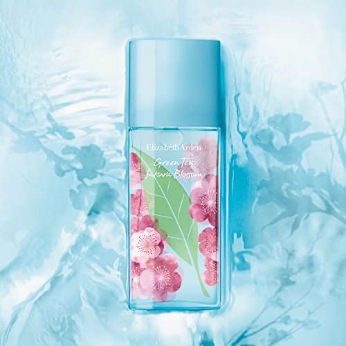 – Green Tea Sakura Blossom – Eau de Toilette Femme Vaporisateur – Senteur Fraîche & Fruitée