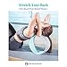UpCircleSeven Yoga Wheel Set - Strongest & Most Comfortable Dharma Yoga Prop Wheel, 3 Pack for Back Pain Stretching & Backbends (12, 10, 6 inch) (Turquoise)