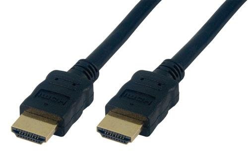 MCL 1m Male to Male High Speed HDMI Cable with 3D and Ethernet