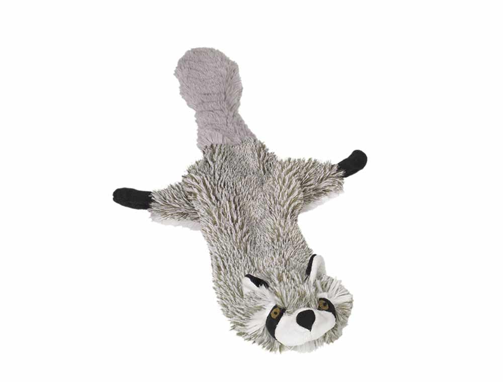 Nobby Flat Raccoon Plush Animal, 61 cm
