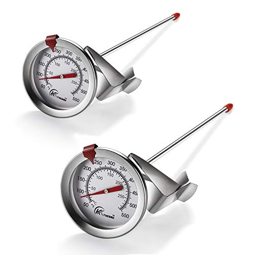 KT THERMO Deep Fry Thermometer with Instant Read,Dial Thermometer（2
