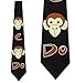 Three Rooker Monkey See Monkey Do Tie Mens Fun Neckties by The Necktie Company