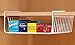 SCS Direct Under Shelf Wire Rack Basket Kitchen Organizer - White - Easy to Install (12