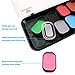 Bowitzki Face Paint Kit for Kids Adults with Stencils Glitter Brushes Halloween Face Painting Set for Sensitive Skin Water Based FDA Compliant Professional Body Painting Makeup (16 Colors+2 Glitter)
