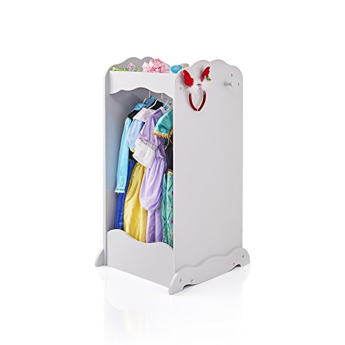 image for Guidecraft Dress Up Cubby Center - Grey: Kids' Armoire, Dresser with M