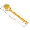 H&S Body Brush Back Scrubber Long Handle Bath Shower Brush Natural Bristles Dry Skin Exfoliating Cellulite Brush Bamboo…