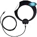 Antennas Direct Clearstream Eclipse TV Antenna, 35+ Miles/55+ Km Range, Multi-Directional, Grips to Walls with Sure Grip Strip, 12 ft. Coaxial Cable, Black or White, 4K Ready - ECL-CN primary