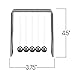 ArtCreativity Newton's Cradle - Stainless Steel Office Desk Decoration Metal Desk Toy with Reflective Finish - Fun Educational Science Learning Aid - Best Gift for Kids and Adults