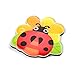 MORCART 6PCS Cute Ladybug Magnets for Fridge, Animal Magnets for Refrigerator Kitchen Office Classroom Lockers Teacher Students Whiteboards