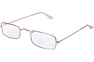 Yilistore Old Lady/Old Man Costume Glasses,100 Day of School Cosplay Accessories Fake Eyeglasses Granny Dress Up Eyeglasses