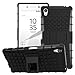 Sony Xperia Z5 Premium Case - MoKo Heavy Duty Rugged Dual Layer Armor with Kickstand Protective Cover for Sony Xperia Z5 Premium 5.5 Inch Smartphone 2015 Edition, Black