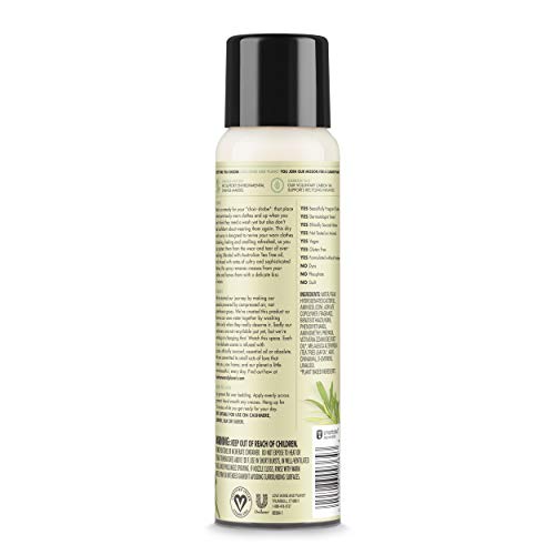 Love Home and Planet Dry Wash Spray Vetiver & Tea Tree Oil, 6.76 Fl Oz, Pack of 3