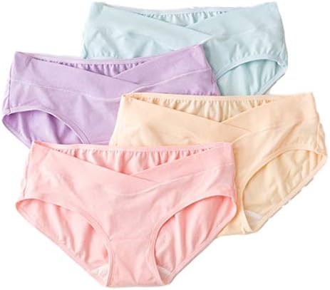 ボアソルチ マタニティ ショーツ ローライズ 妊婦用 下着 レディース パンツ 4枚 セット