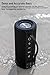 MIATONE Outdoor Portable Bluetooth Speakers Waterproof Wireless Speaker (Black)thumb 1