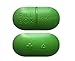 Haiker Portable Carry On Gum Pill Box 6 Compartment Travel Case Holder(Green)