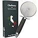 Professional Grade Pizza Cutter Wheel - Slices Quickly Easily and Effortlessly - Razor Sharp Stainless Steel Blade with Comfortable Slip Proof Handle - Gourmet Quality Kitchen Tools for Home Cooks
