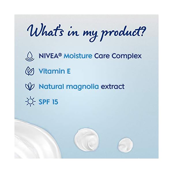 NIVEA-Light-Moisturising-Day-Cream-Pack-of-3-3-x-50-ml-Hydrating-Face-Cream-with-Vitamin-E-Skin-Care-Essentials-Intensive-Moisturiser NIVEA Light Moisturising Day Cream (50ml), Hydrating Face Cream with Vitamin E, Skin Care Essentials, Intensive…