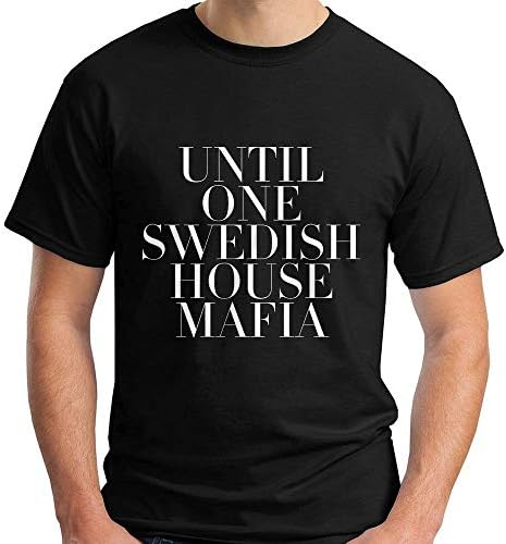 Swedish House Mafia Until One Album Logo Black T-Shirt Size S-5XL