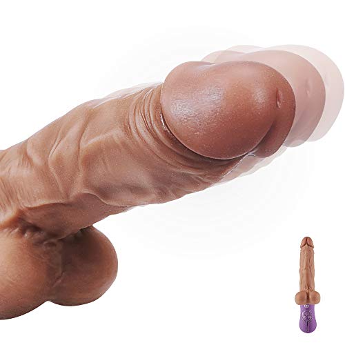 Fondlove realistischer Dildo Sternenhimmel, Sexspielzeug für Frauen und Männer, Anal Dildo XXL Dildo groß mit starken Saugnapf, Sexspielzeug Geschenk Anal Penis Plug 21×5CM
