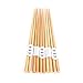 Garcoo Natural Beech Wood Japanese Chopsticks, Pack of 5, Smooth Surface, Premium Quality, 8.75-inch Long
