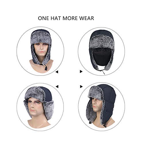 1 ZffXH+Trapper+Windproof+Waterproof+Strap+Black