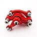 XLJOY Red Rear Disc Brake Caliper for 97cc 2.8HP DB30 Baja Doodle Bug Mini Dirt Bike