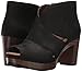 Dansko Women's Delphina Ankle Bootie, Black Milled Nubuck, 38 EU/7.5-8 M US