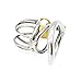 Happygo Male Chastity Device Hypoallergenic Stainless Steel Cock Cage Penis Ring S Size Virginity Lock Chastity Belt Adult Game Sex Toy (1.96 inch/ 5.0cm)