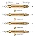 Damaged Screw Extractor Set by Aisxle,Easily Remove Stripped Gold Oxide Edition Stripped Screw Removers (Glod)