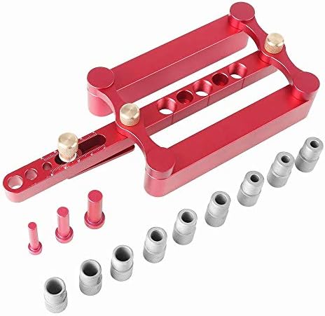 Woodworking Self Centering Dowelling Jig for Metric Dowels 6/8/10mm Precise Drilling Tools