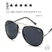Quay Australia NEEDING FAME Women's Sunglasses Bold Aviator - Black/Smoke