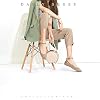 DailyShoes-Womens-Fashion-Adjustable-Ankle-Strap-Buckle-Pointed-Toe-Low-Wedge-Flat-Shoes