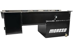 Moroso 20511 Oil Pan for Ford 5.0L Engines in Fox Chassis Vehicles