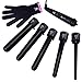 Herstyler 5 in 1 Curling Wand Set | Interchangeable Ceramic Curling Iron Set for Long Lasting Curls| Dual Voltage 5 in 1 Hair Curler Set with Two Temperature Settings | Sensational Charming Curls