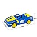 Bfun Woodcraft 3D Puzzle Assemble and Paint DIY Toy Kit, Racing car