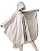 Buauty Ladies Fashionable Rainwear Hooded Water Proof Rain Jackets Poncho Packable