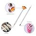 BONNIESTORE 1 Pc Dual-ended Dotting Pen Rhinestone Studs Picker Wax Pencil Pen with Crystal Beads Handle Manicure Nail Art DIY Decoration Tool