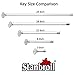 Stanbroil Universal 24-Inch Gas Valve Key, Fits 1/4