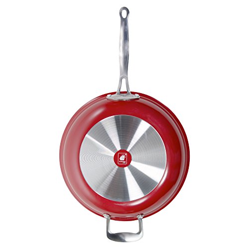 Mua Red Copper 12 inch Pan by BulbHead Ceramic Copper Infused NonStick