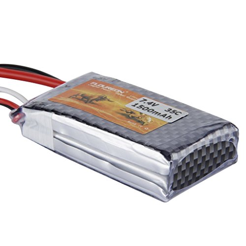 4 FLOUREON+Packs+1500mAh+Battery+Truggy