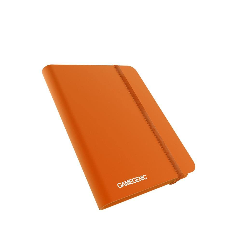Gamegenic | Casual Album 8-Pocket Orange | Trading Card Game Accessory
