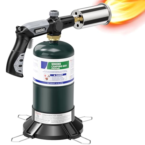 Sondiko Powerful Propane Torch Gas Cylinder Stand
